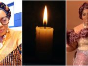 Tears flow as Nollywood veteran actress Rita Edochie mourns the death of loved one