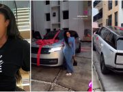 “Na hard work buy am” – Uche Montana splurges millions of naira on brand-new 2025 Range Rover SUV