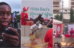 “Dem no wash rice?” – Peller storms Eko Hotel to support Hilda Baci (Video)
