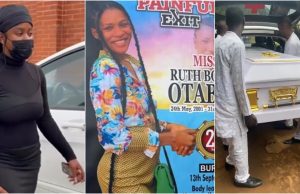 Tears flow as Phyna’s sister, Ruth is laid to rest in Ogun state (Videos)