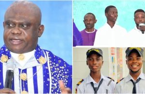 Happie Boys storm OPM church to apologize to Apostle Chibuzor Chinyere, exposes man who instigated them against clergyman (Video)