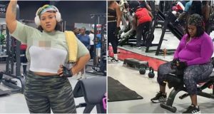 “Every health-related issue in my body will be transferred to you” – Nkechi Blessing says hard prayer for person who snapped her unawares at gym