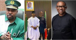2027: MC Oluomo finally speaks on reports of alliance with Peter Obi amid viral photo in circulation