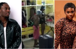 #BBNaija: “The love is growing stronger”: Faith’s quick reaction upon hearing Dede’s scream gets many talking (Video)