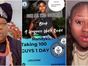 “100 men in 24 hours”: Mandy Kiss risks arrest as Ogun monarch steps in over proposed record attempt