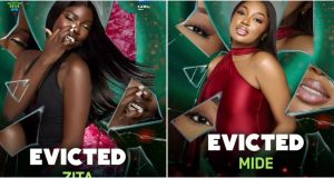 #BBNaija: Mide, Zita evicted from show