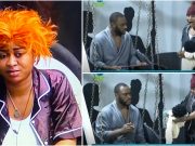 Moment Imisi almost throws ‘baby’ away after it cried for the first time (Video)