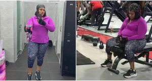 “God will judge whoever took it” – Nkechi Blessing reacts to viral unfiltered gym photo