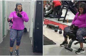 “God will judge whoever took it” – Nkechi Blessing reacts to viral unfiltered gym photo