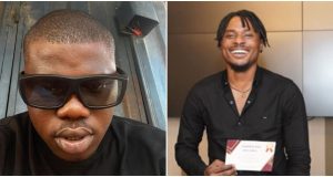 Kuture exposes Faith as he reveals why he stays long in the bathroom (Video)