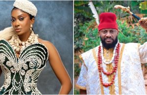 “They said she got pregnant” – May Edochie finally opens up on how she met Yul Edochie (Video)