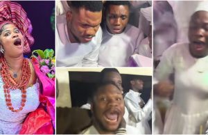 “Her fans are too much” – Video of Celestial Church members praying for Imisi during grand finale stirs reactions