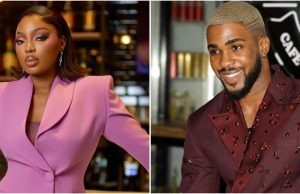 “The videos still dey our phone oo” – Mide finally speaks on ‘under duvet’ moments with Bright Morgan (Video)