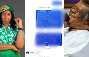 Lady’s private chat with Uma Ukpai few days before his demise gets people talking