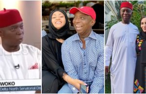 “The man no dey take rubbish” – Ned Nwoko addresses claims of getting physical on wives, reveals why he married many women (Video)