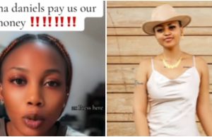 “Wahala don start” – Lady calls out Regina Daniels over huge money debt after she flaunted new house