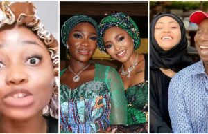 “Yes, she has been the one” – Lady reveals how Mercy Johnson influenced Regina Daniels amid marital crisis (Video)