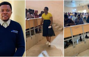 Man whose wife invigilated class he wrote exam in and changed his seat twice speaks out, reveals what he’ll do to her