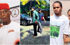 “Evidence don choke” – Ned Nwoko releases rare footage of Regina Daniels’ brother, Sammy raging in his house, reveals real reasons for his arrest