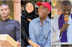 “I never expected this from a priest” – Netizens react as Fr. Oluoma weighs in on Regina Daniels’ issue with Ned Nwoko