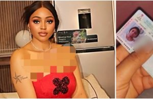 “These people dey lie ooo”: Lady exposes Regina Daniels’ alleged real age while sharing her Voter’s card