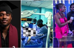 “Baba just wan show off” – Faith raises eyebrows as he shares what he did before attending Afriff Globe Awards 2025 (Video)