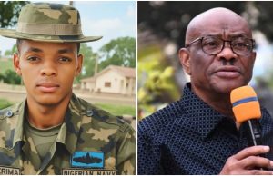 Phone conversation between Chief of Defence Staff and fearless soldier who clashed with Wike goes viral