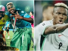 Football journalist shares what he noticed about Osimhen after first half amid questions of why he got subbed