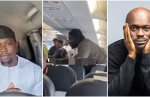 “He never see this type before” – Oyibo man’s reaction as VDM and Mr. Jollof engage in hot exchange grabs attention (Video)