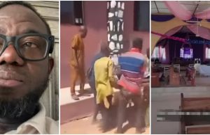 Man shares new alleged video showing victims of Kwara church attack being prepared for burial