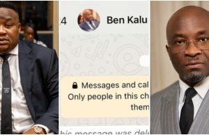 Cubana Chiefpriest leaks WhatsApp message he received from Deputy speaker, Benjamin Kalu after speaking against Nnamdi Kanu’s imprisonment