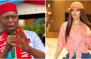 Ned Nwoko exposes Regina Daniels at event, reveals what she allegedly did in an Abuja hotel (Video)