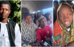 “Whinning don too much” – Man shares unusual thing he observed in faces of freed Kebbi schoolgirls (Video)