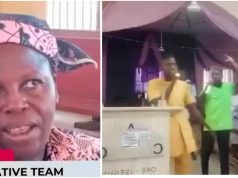 “She get mind” – Woman who escaped from bandits during Kwara Church attack reveals how she did it (Video)