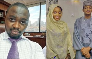 “Nah very big problem” – Man makes bold observation about Lt. Yerima’s wife after watching wedding video