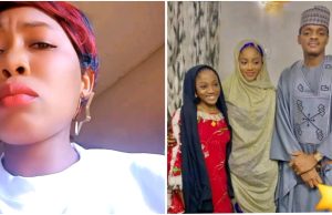 “Why’s he like that?”: Lady spots something strange in photos of Lt. Yerima’s wedding