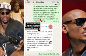 “He’s going through a lot” – Wizkid’s associate, Godson leaks chat with 2Baba amid marital drama