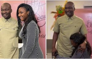 “He even call am ‘My love'”: Video as Apostle Joshua Selman attends church worker’s birthday, their cordial connection sparks buzz