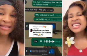“Na why e good to hear from both sides”: Lady who blew hot after man who collected her number refused to pay for her meal shares what happened (Video)