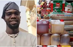 Man sparks buzz as he shares packages company gave its staff for Christmas holiday