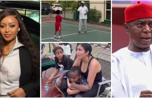 “He has filed for full custody of our children” – Regina Daniels cries out after Ned Nwoko flaunted her sons online in new video