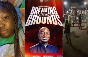 “My first and last Shiloh”: Lady reveals why she ran away while church programme was going on (Video)