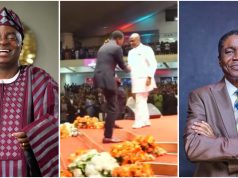 “David Abioye was forgotten in a second” – Reactions trail moment Bishop Oyedepo brought up first son at Shiloh 2025 (Video)