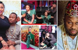 “How dare you?” – Tonto Dikeh’s ex-husband, Churchill dragged over recent post following her testimony at Pastor Jerry Eze’s church