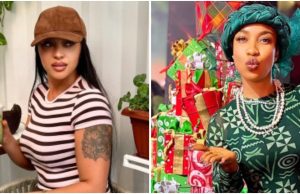“Tonto don wake all of them” – Rosy Meurer dragged over recent post after husband, Churchill’s shade