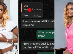 Leaked chat shows lady’s response to man who offered her N500K ‘to do’, screenshot triggers buzz