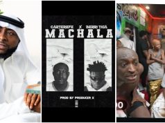 Davido’s reaction as hit track, ‘Machala’ gets played during Carter Efe’s livestream sparks buzz
