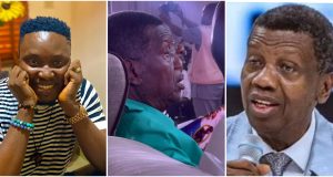“Couldn’t get my eyes off him” – Man who sat close to Pastor Adeboye for the first time shares video of the unusual thing he was doing (Watch)