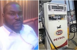 Man who went to Dangote’s brother’s fueling station, MRS shows off actual price of petrol