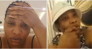 “So she dey fear?” – Video showing moment Police stormed Doris Ogala’s house to arrest her during livestream emerges (Watch)